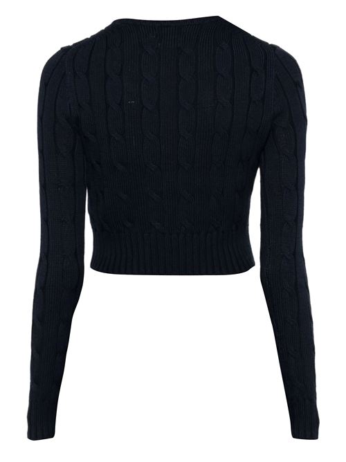 Prussian blue ribbed cardigan POLO RALPH LAUREN | 211959283002